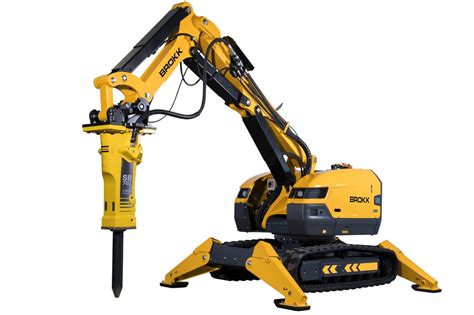 brokk robotic demolition machine rental